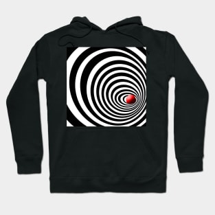 Time Tunnel Op Art Hoodie